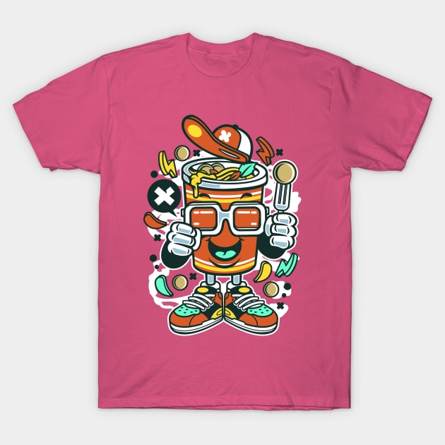 Ramen to go T-Shirt by Superfunky